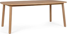 Stół ogrodowy z litego drewna akacjowego 99x183 cm Pablo – Bizzotto