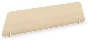 Parawan stołowy MIRELLI A+, 1400 x 300 mm, brzoza
