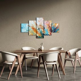 Obraz - Pszenica, abstrakcja (125x70 cm)
