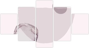 Obraz - Fioletowy minimalizm N⁰2 (125x70 cm)