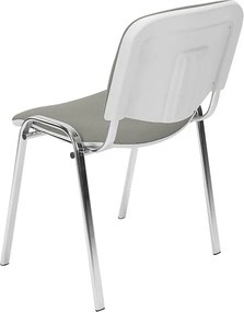 Krzesło Iso Bianco chrom