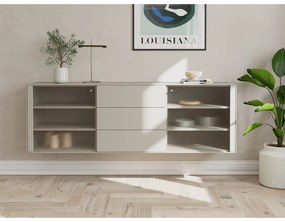 Jasnoszara komoda wisząca 120x59 cm Edge by Hammel – Hammel Furniture