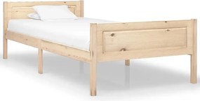 Sosnowe łóżko hotelowe łączone 100x200 F1-H64