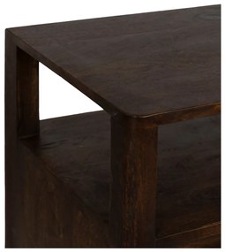 Brązowa komoda z litego drewna mango 190x86x40 cm Kurt – Ixia