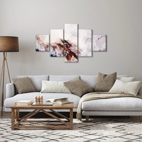 Obraz - Fioletowy marmur N⁰1 (125x70 cm)