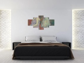 Obraz - Henri de Toulouse-Lautrec, Rue des Moulins, reprodukcje (125x70 cm)