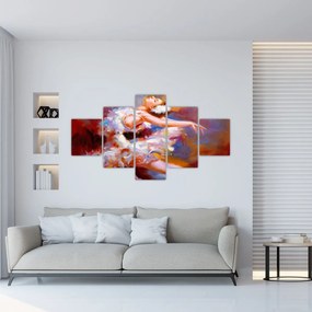 Obraz - Baletnica, malarstwo (125x70 cm)