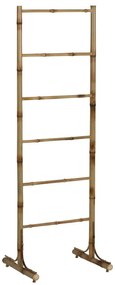Bambusowy stojak na ubrania w naturalnym kolorze 50x150x40 cm Manali – Ixia