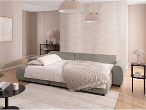 Szarobrązowy podnóżek Albane – Ropez