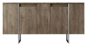 Szafka Luxe Walnut and Silver