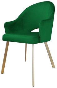 Krzesło obrotowe Velvet podstawa Profil złota MG25