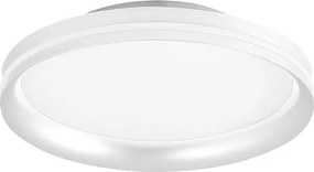 Isy - Aluminiowa lampa sufitowa LED Fabas Luce - Zintegrowana dioda LED 52W IP20 Biała