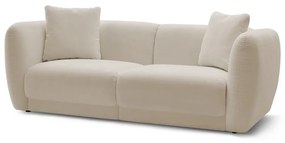 Beżowa sofa 230 cm Bourbon – Bobochic Paris