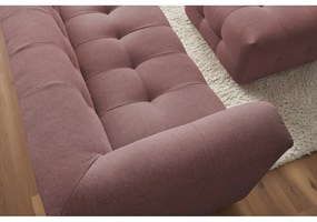 Ciemnoróżowa sofa 324 cm Kleber – Bobochic Paris