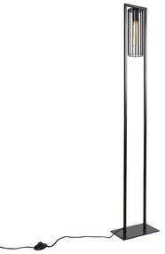 Nowoczesna lampa podłogowa czarna - Balenco Wazo