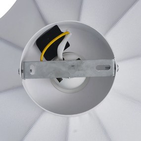 Lampa sufitowa Japandi biała 27 cm - Plu Asyesha