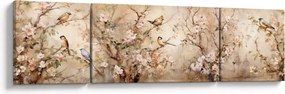 Obraz - Obraz ptaka w stylu vintage II. (170x50 cm)