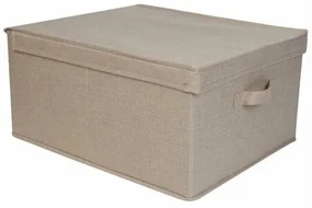 Compactor Składane pudełko do przechowywania Sandy 40 x 50 x 25 cm, beżowy