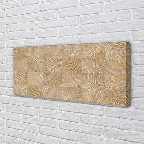 Duży obraz na płótnie Drewniana Kostka Brukowa