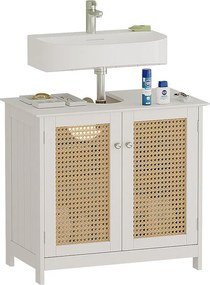 Szafka pod umywalkę biały 60x35x58 rosario