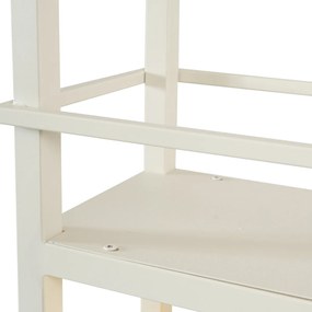 Industrialna lampa wisząca beżowa 4-punktowa - Cage RackPrzemysłowy Oswietlenie wewnetrzne
