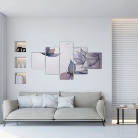 Obraz - Rysowanie motyli (125x70 cm)