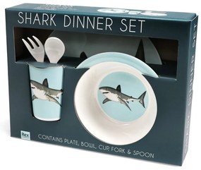 Zestaw naczyń dla dzieci 5 szt. Sharks – Rex London