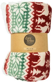 Koc z barankiem Festive Reinder 160 x 130 cm