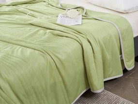 Chłodząca letnia kołdra CELIA, zielona Rozmiar: 160 x 200 cm