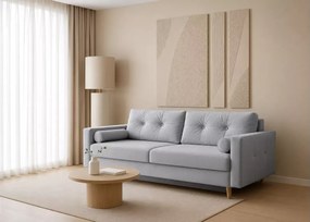 Kanapa 3-osobowa Laveris z funkcją spania 153x189 cm i pojemnikiem na pościel – różne kolory