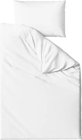 PrzytulneMieszkanie.pl PrzytulneMieszkanie.pl Pościel bawełniana biała LUX zakładka Rozmiar pościeli: 70 x 90 cm | 140 x 220 cm