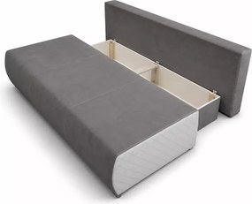 Kanapa z funkcją spania i pojemnikiem na pościel Electra - sofa do salonu z poduszkami