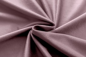 Jasnofioletowa zaciemniająca zasłona VELVET 140x270 cm Zawieszanie: Taśma z wiązaniami