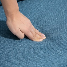 HOMCOM Fotel akcentowy z pikowaniem, fotel wypoczynkowy, zdejmowane poduszki, czarny + złoty + granatowy