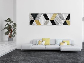 Obraz - Teksturowany wystrój (170x50 cm)