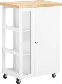 SoBuy Wózek kredens serwisowy FKW75-WN