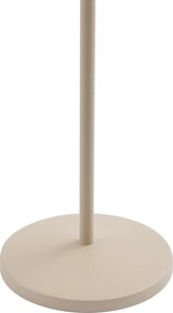 Lampa stołowa beżowa z możliwością ładowania LED ze stacją ładującą IP65 - Raika