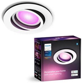 Philips - LED RGBW Ściemnialna oprawa wpuszczana Hue CENTURA 1xGU10/4,2W/230V