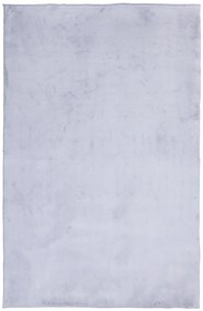 Dywan Plush JASNY SZARY PLUSZOWY 140x200 Prostokąt
