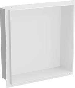 Mexen X-Wall-NR półka wnękowa bez kołnierza 30 x 30 cm, biała - 1921303010
