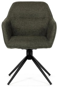 Zestaw krzeseł obiadowych z mechanizmem zwrotnymHC-536 GRN2, 2 szt.