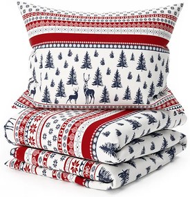 PrzytulneMieszkanie.pl PrzytulneMieszkanie.pl Pościel z mikrofibry TWINKLE CHRISTMAS kolorowa Rozmiar pościeli: 70 x 90 cm | 140 x 200 cm