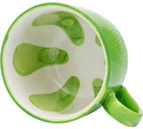 Altom Zestaw ceramicznych kubków jumbo Tropicanalimonka 470 ml, 2 szt.