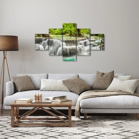 Obraz wodospadów (125x70 cm)
