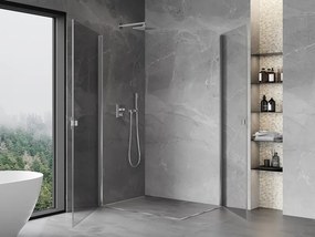 Mexen Mist-B Duo kabina prysznicowa uchylna 85 x 70 cm, transparent, chrom - 8A2-085-070-01-00