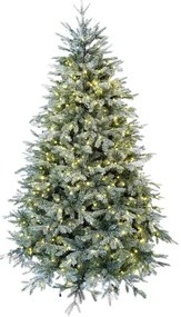 Choinka sztuczna PE Świerk Srebrny 210cm 700LED