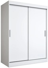 Biała szafa przesuwna 150 cm - Erco 4X