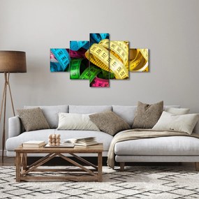 Obraz mierników koloru (125x70 cm)