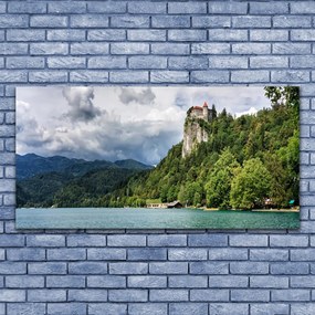 Obraz canvas Baśniowy Zamek nad Przepaścią