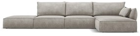 Jasnoszary narożnik (prawostronny) Vanda – Mazzini Sofas